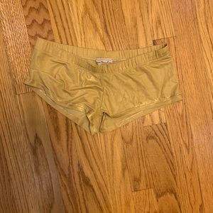 mini mini athletic stretching shorts